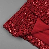 women red sequin prom dress